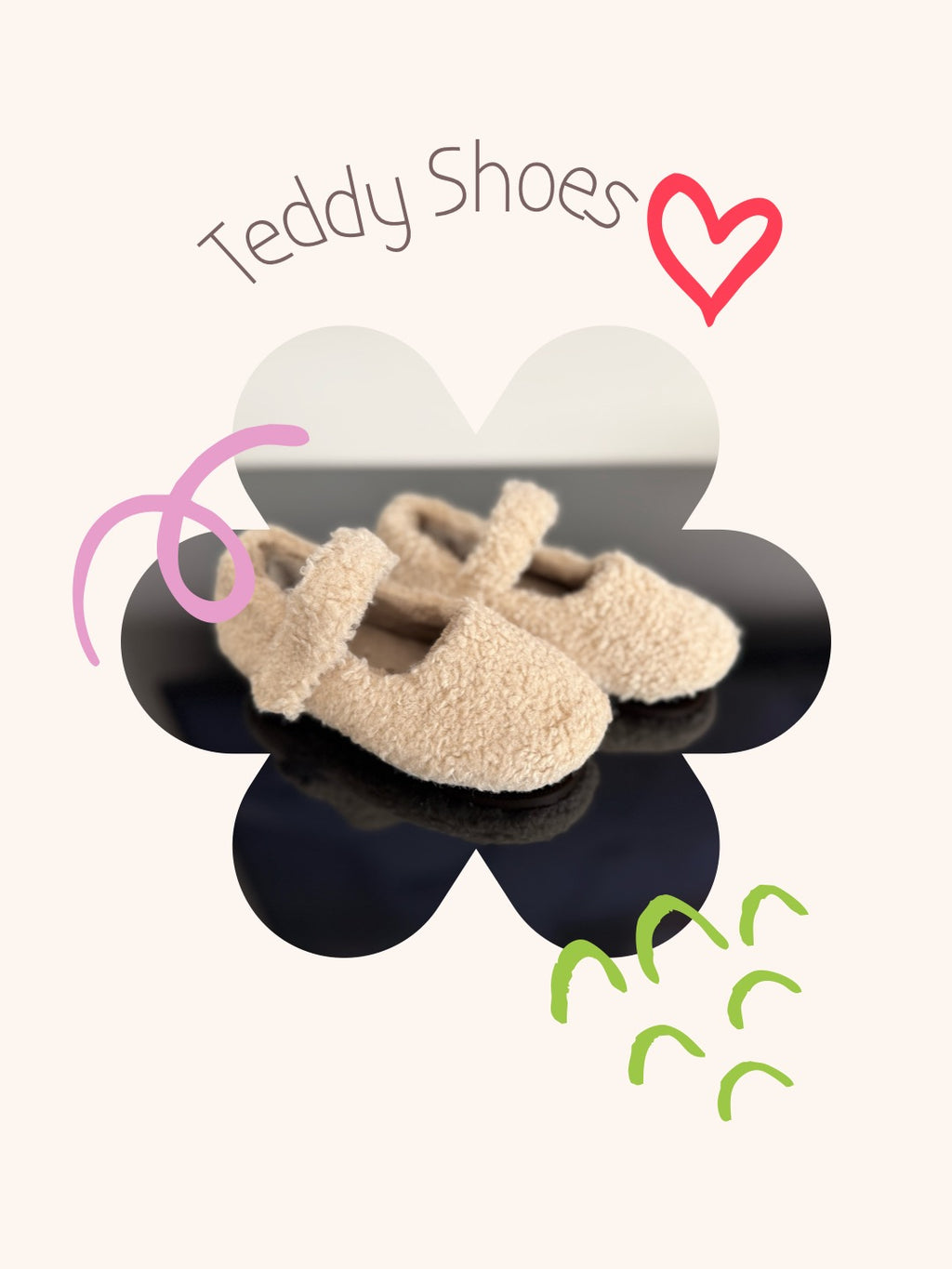 Teddy-Textured shoes